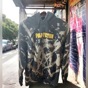 Bleeched Pulp Fiction Throwback Hoodie